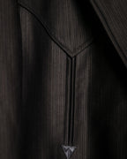 Silver Shiny Western Tailored Jacket