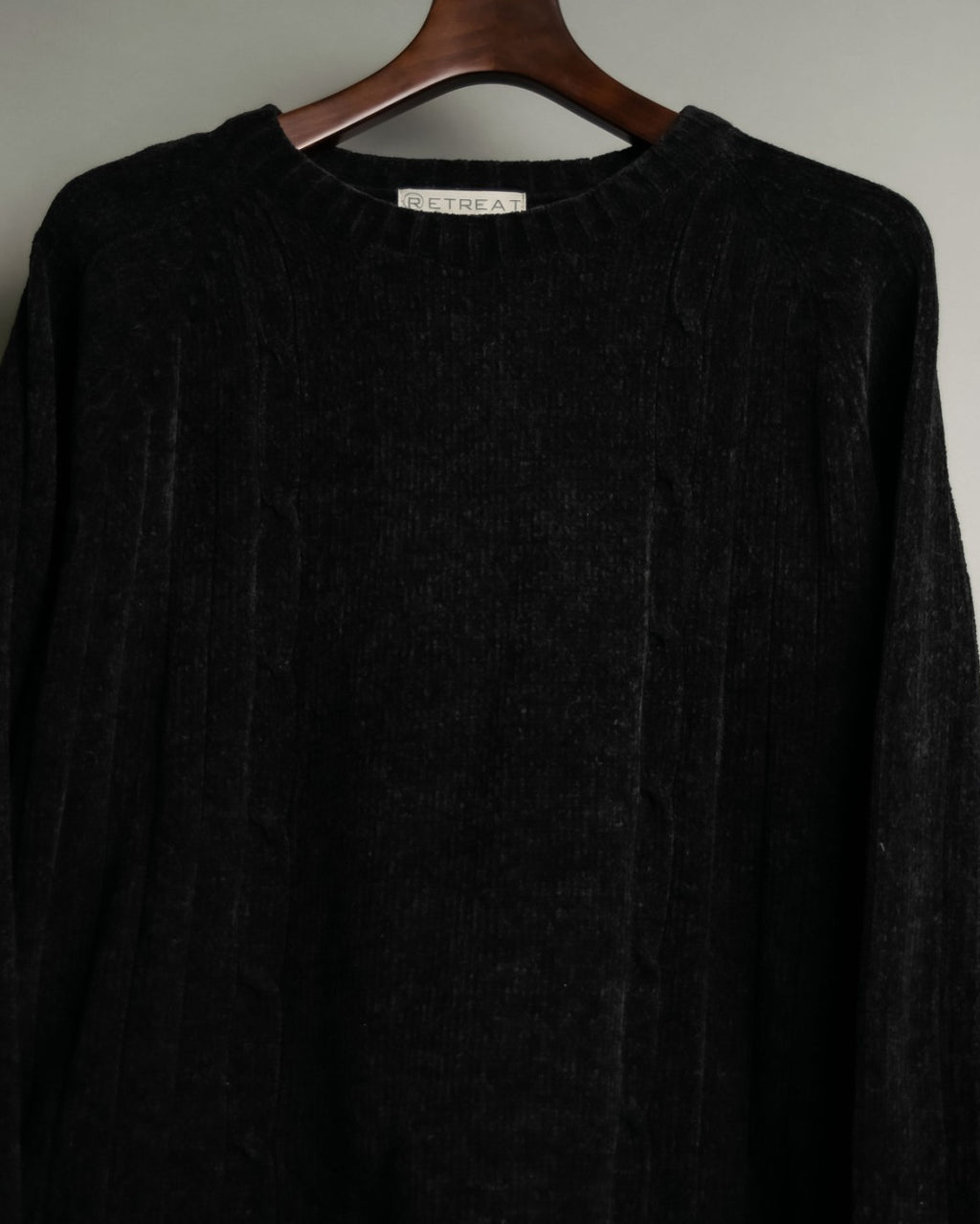 Moist Fabric Chain Design Knit