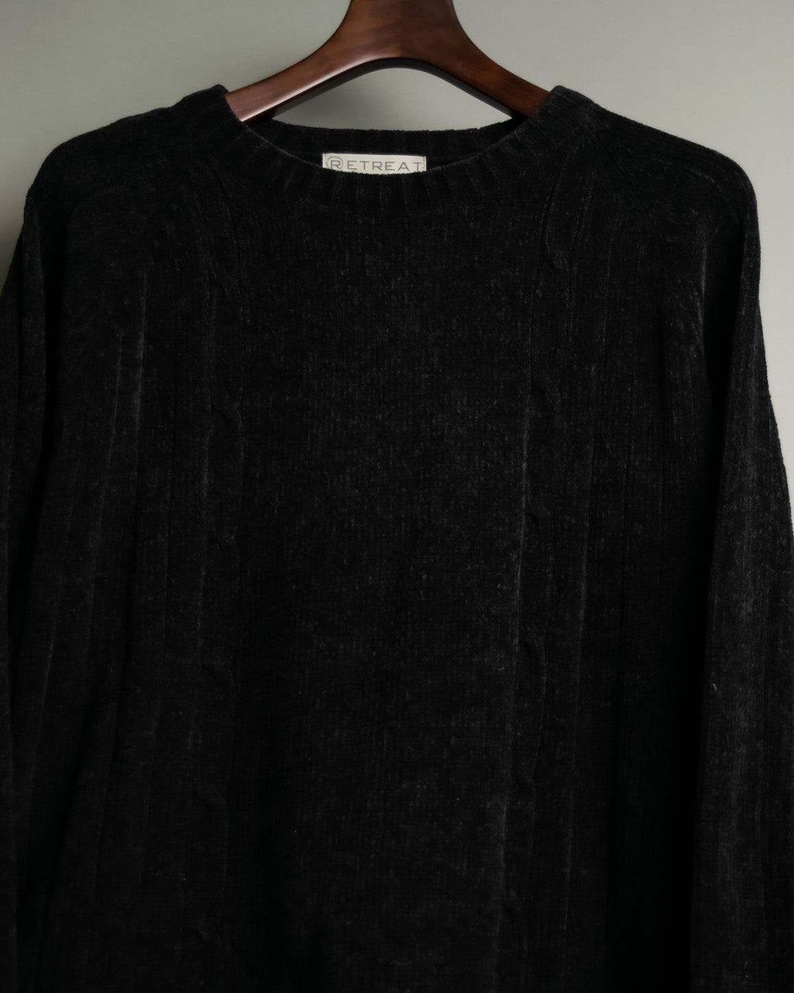 Moist Fabric Chain Design Knit