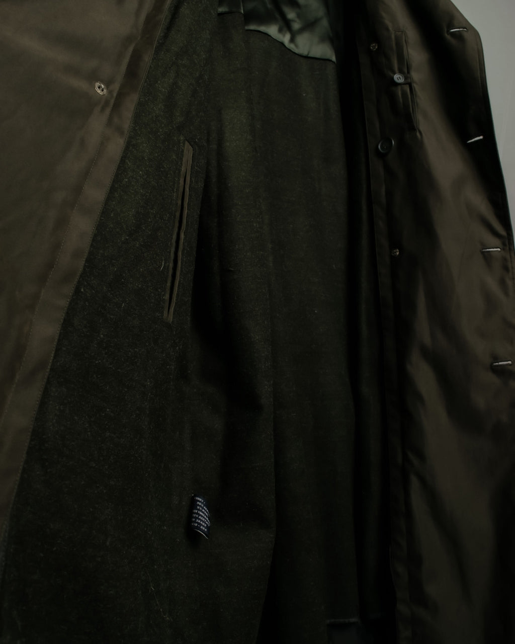 "LONDON FOG" Double Collar Double Coat