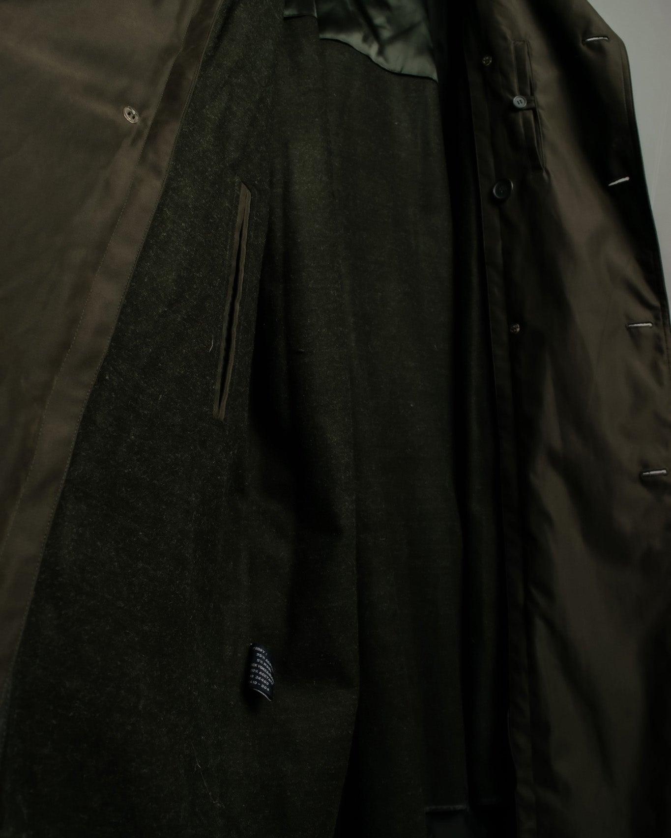 "LONDON FOG" Double Collar Double Coat