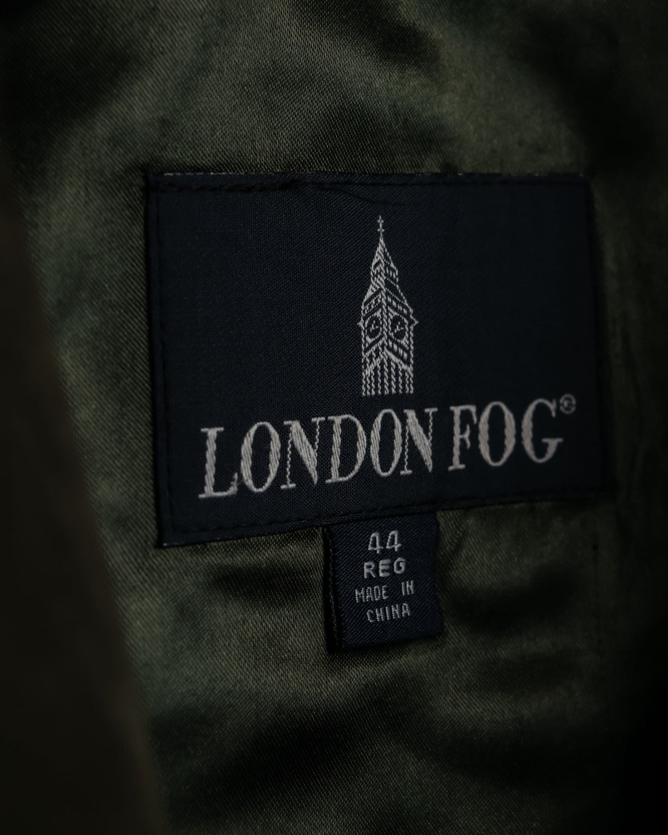 "LONDON FOG" Double Collar Double Coat
