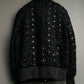 Black Sequin Fabric Jacket