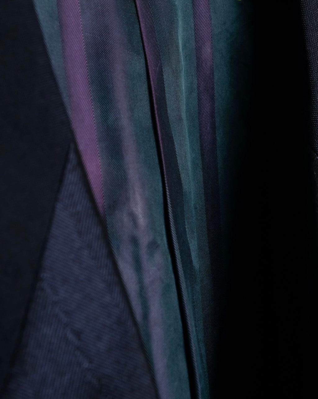 Transparent Deep Blue Tailored Short Jacket