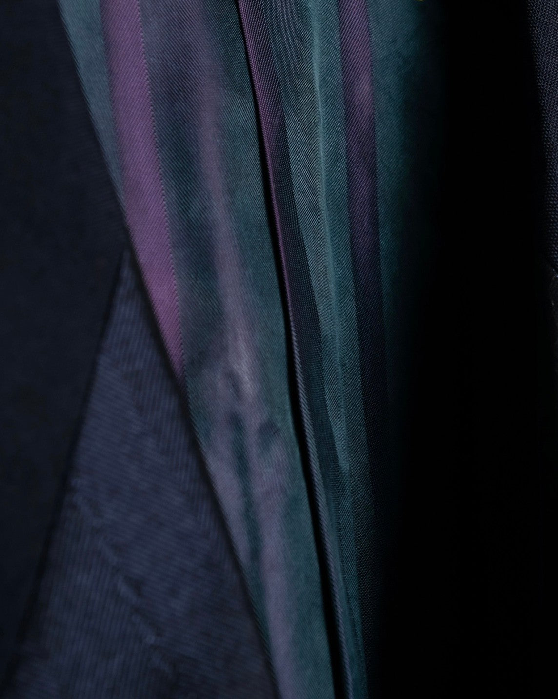 Transparent Deep Blue Tailored Short Jacket