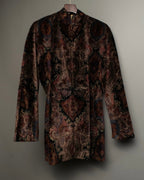 "ITALY" Ultra-Precise Sacred Glossy Design Jacket