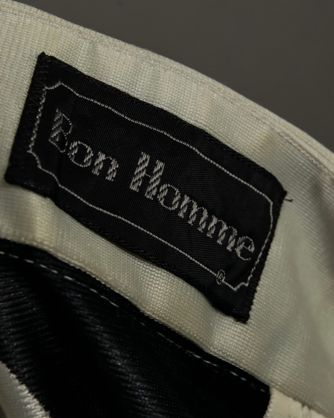 "USA" 70s Round Line Art Pattern Polyester Shirt