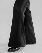 Three-Dimensional Flare Slacks