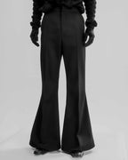 Three-Dimensional Flare Slacks