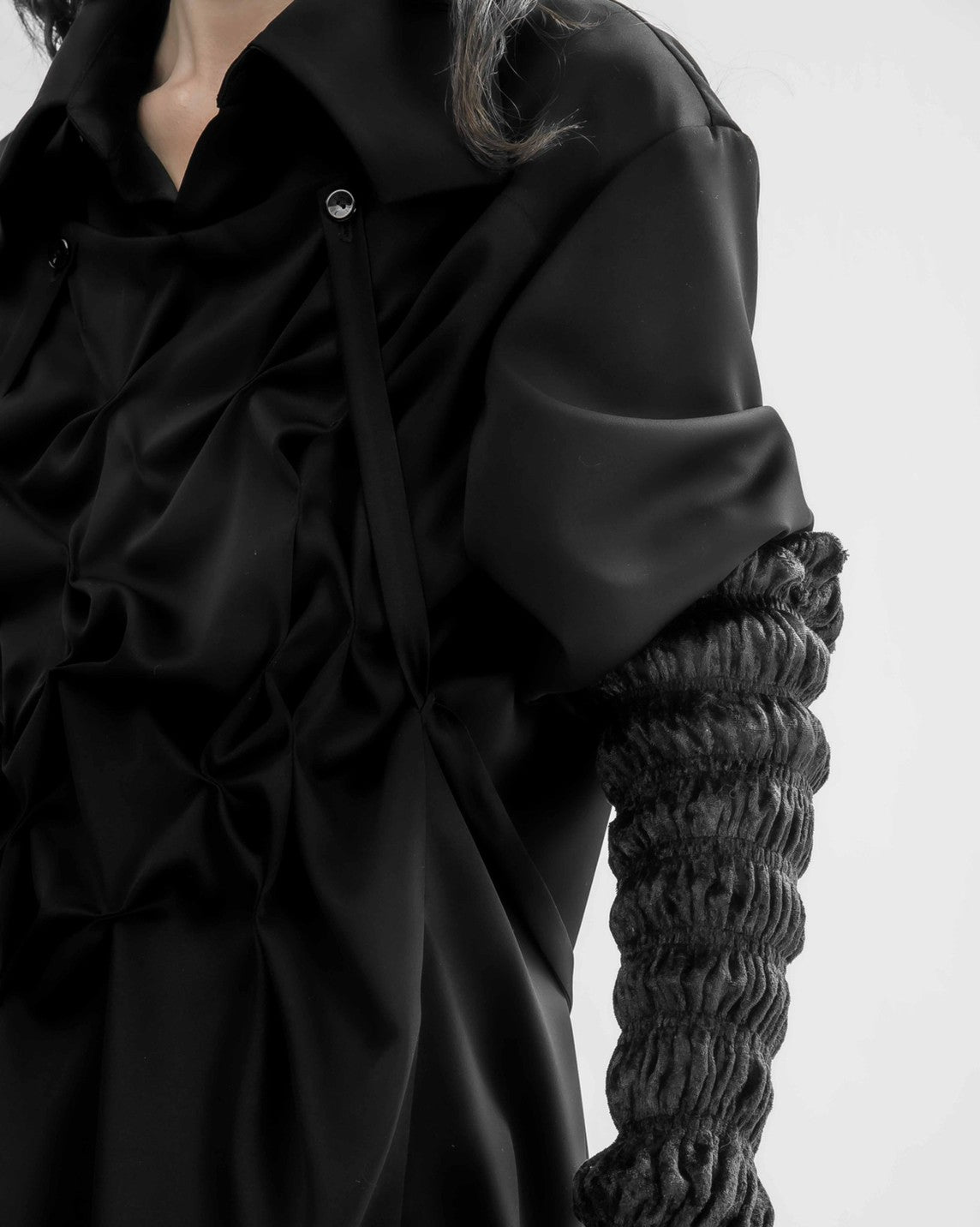 Shirring Luxurios Mode Long Gloves【先行予約 1/8まで】