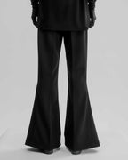 Three-Dimensional Flare Slacks