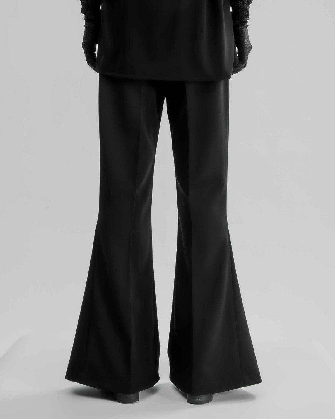 Three-Dimensional Flare Slacks