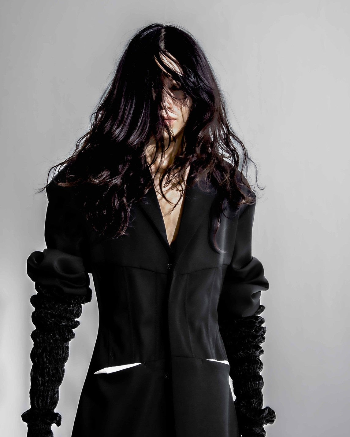 Shirring Luxurios Mode Long Gloves【先行予約 1/8まで】