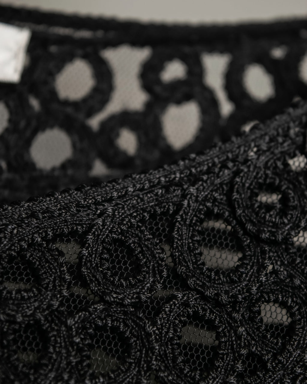 Lace Construction Dress Shirt