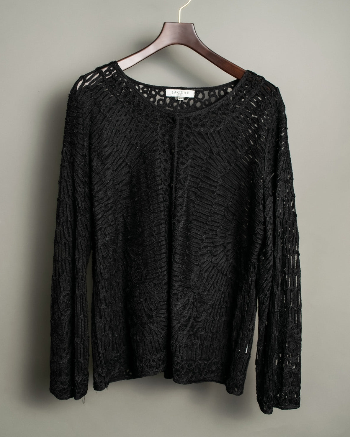 Lace Construction Dress Shirt