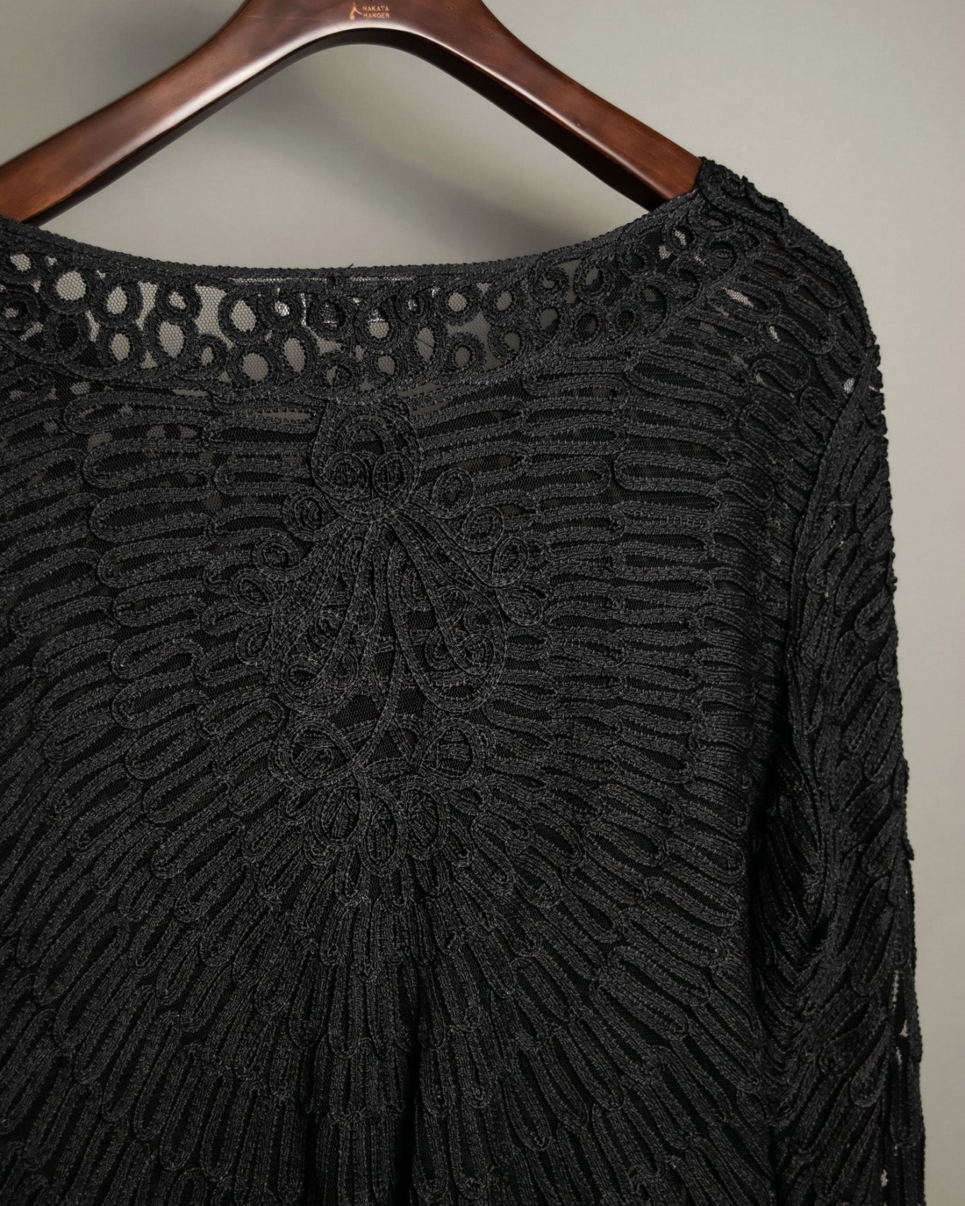 Lace Construction Dress Shirt