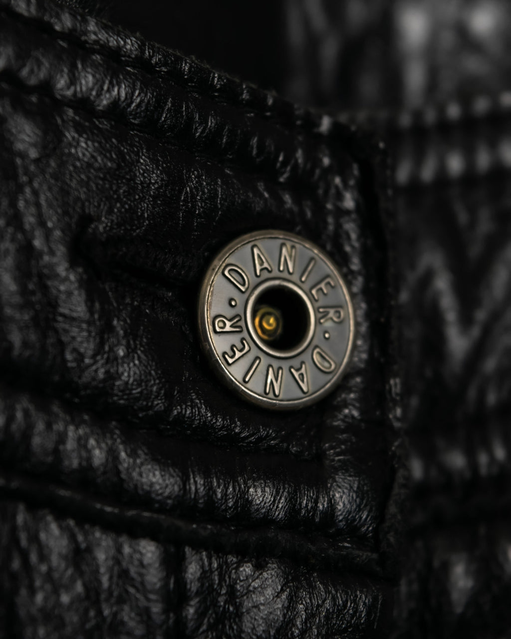 Beautiful Silhouette Lace-Up Leather Pants