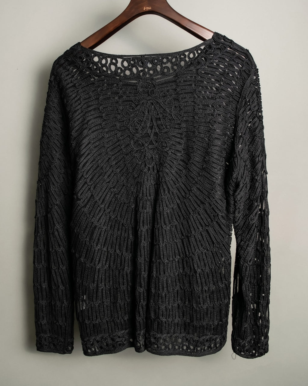 Lace Construction Dress Shirt