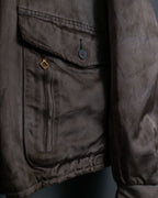 "MOOD SPECIAL" B-10 Design Thick Luxury Fabric Boa Jacket