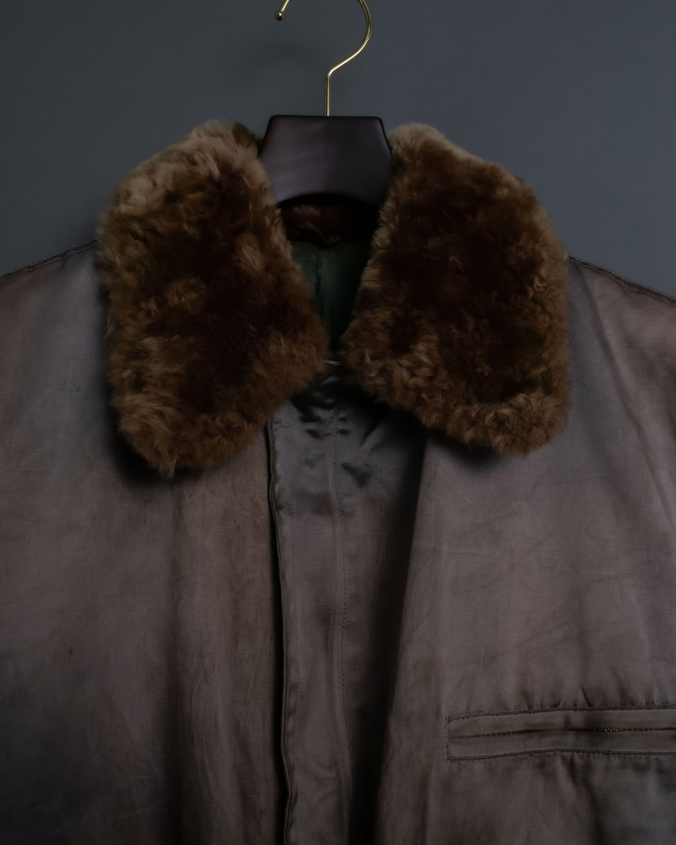 "MOOD SPECIAL" B-10 Design Thick Luxury Fabric Boa Jacket