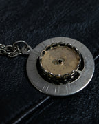 Jagged Gold Combination Necklace