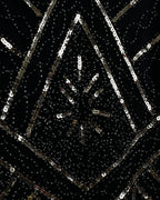 Sequin Fringe Long Tank Top