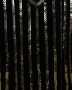 Sequin Fringe Long Tank Top