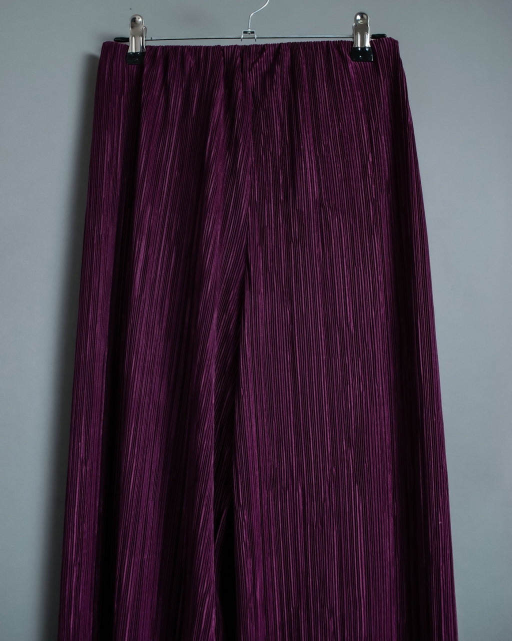 Beautiful Purple Pleated Pants