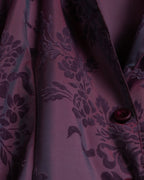 Pale Purple Floral Shirt Jacket