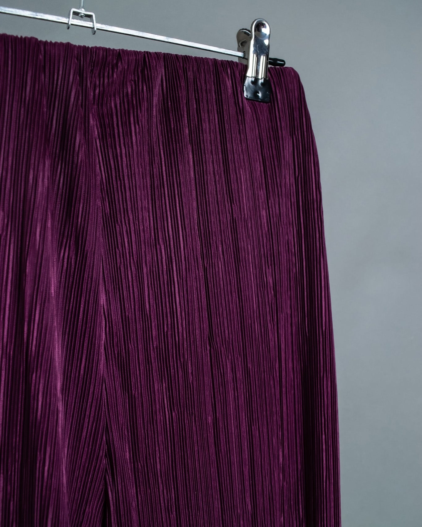 Beautiful Purple Pleated Pants
