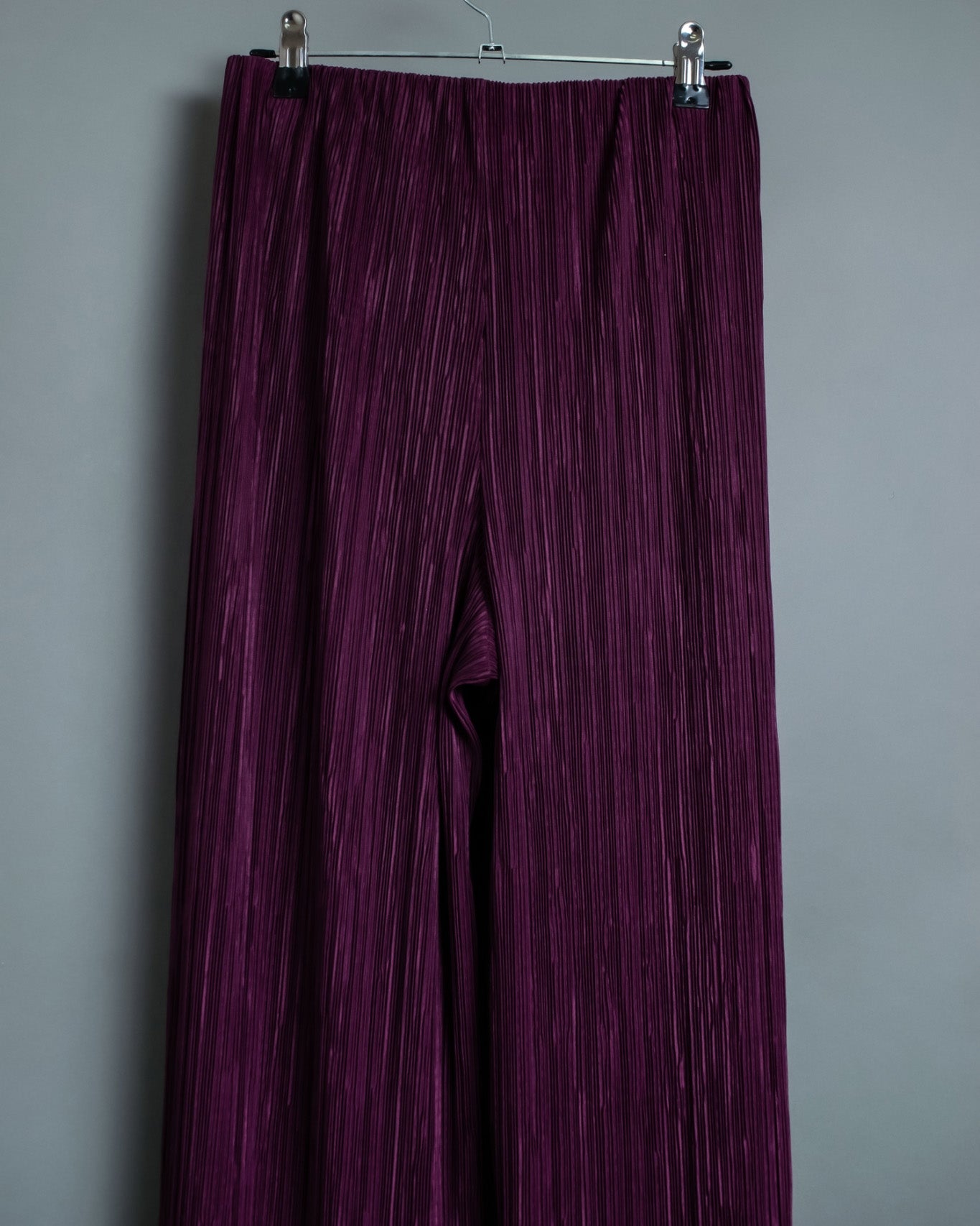 Beautiful Purple Pleated Pants