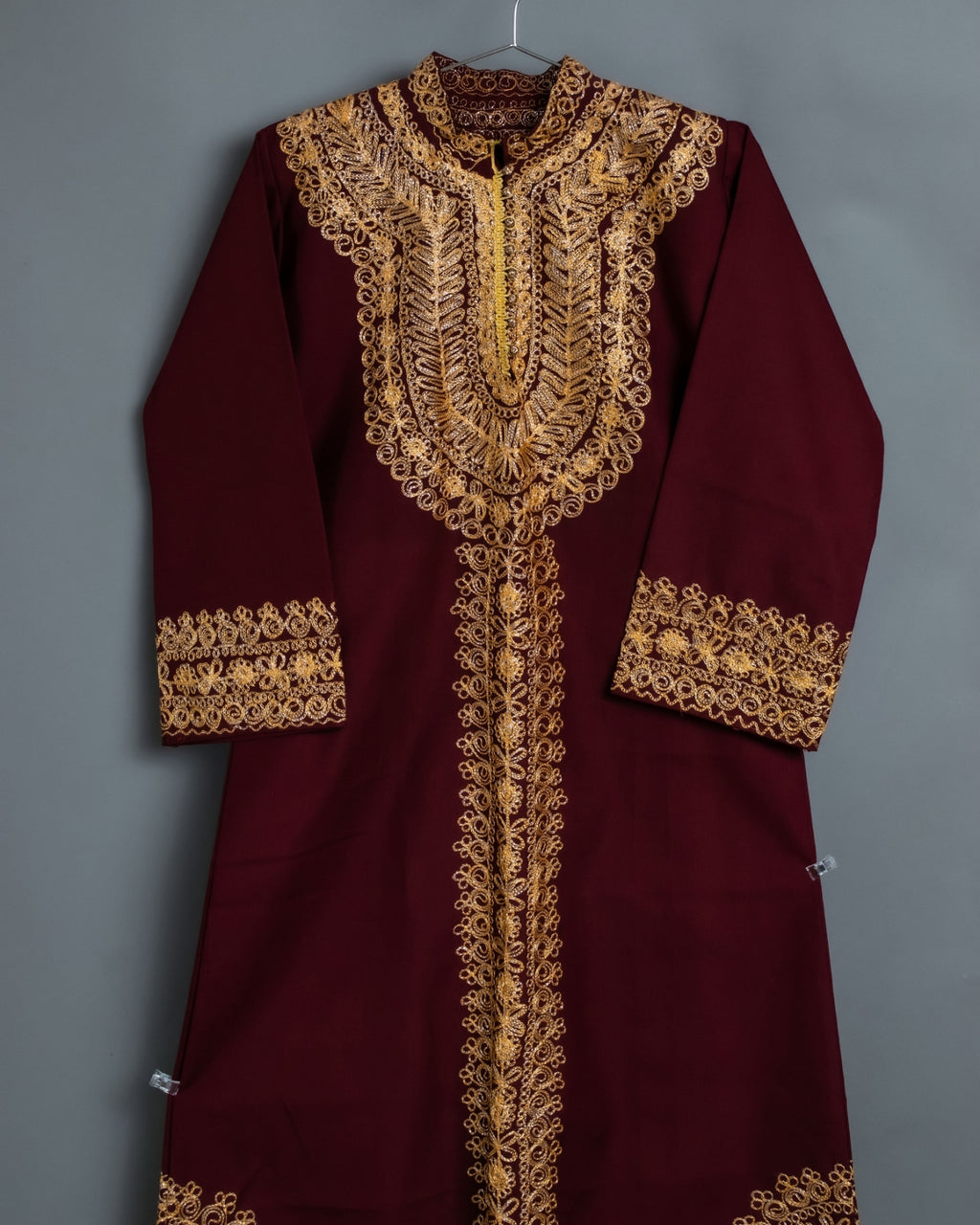 Luxurious Embroidery Long Dress