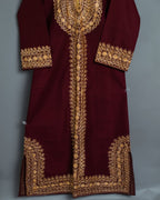 Luxurious Embroidery Long Dress