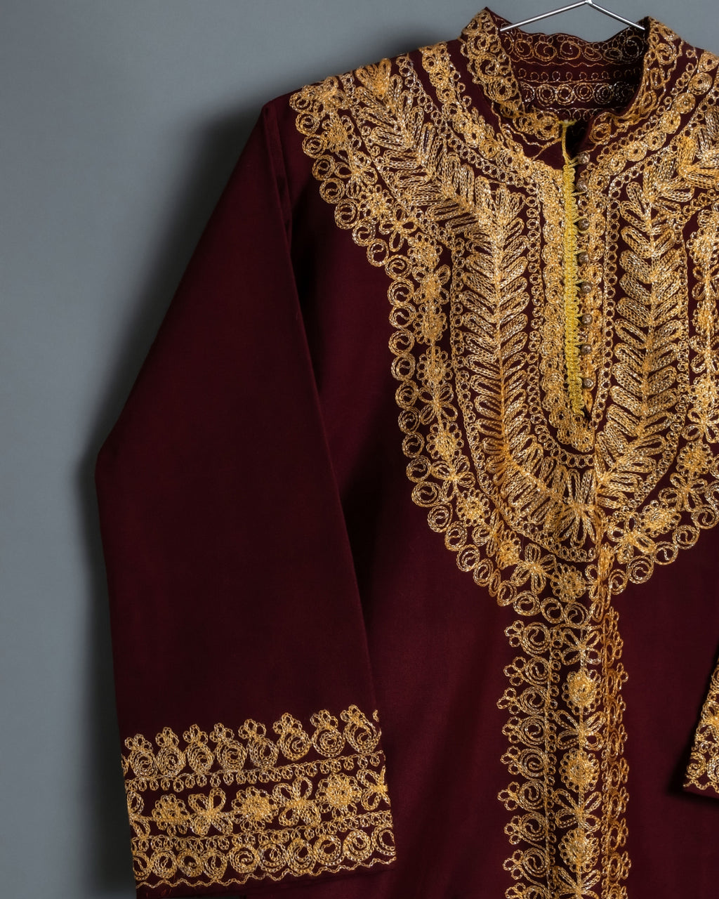 Luxurious Embroidery Long Dress