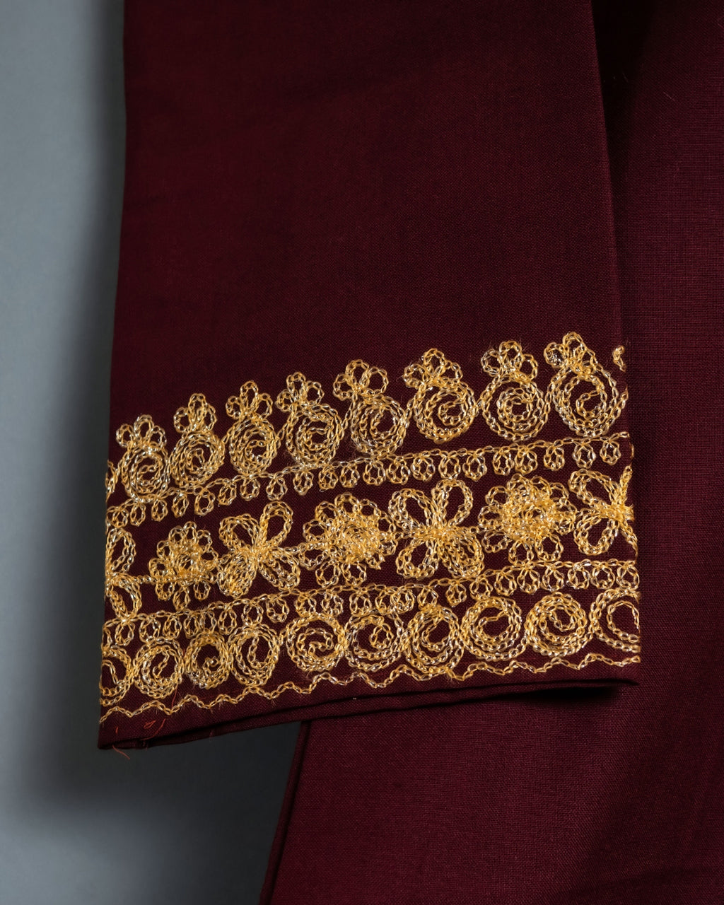 Luxurious Embroidery Long Dress