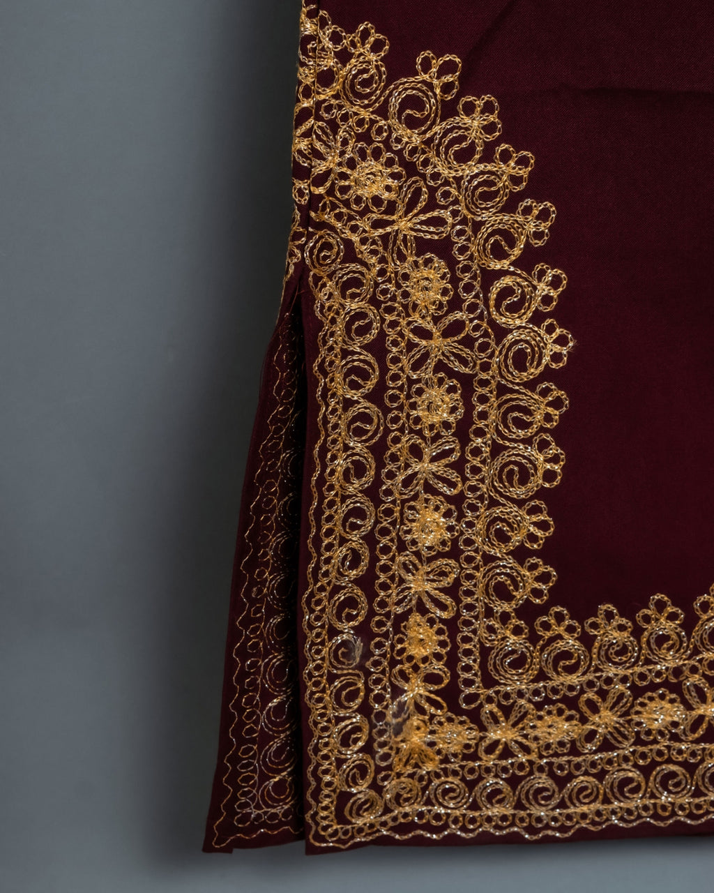 Luxurious Embroidery Long Dress