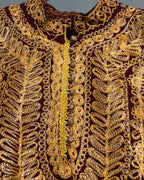 Luxurious Embroidery Long Dress