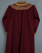 Luxurious Embroidery Long Dress