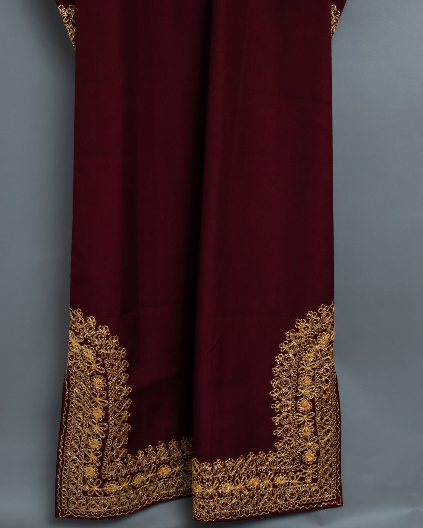 Luxurious Embroidery Long Dress