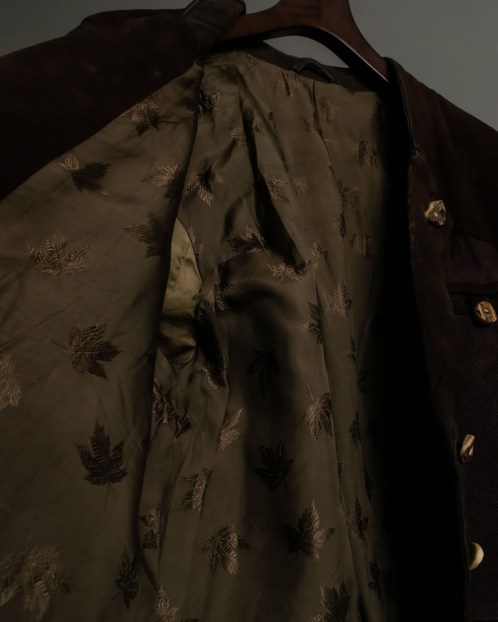 Vintage Suede Cutout Tyrolean Jacket