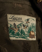 Vintage Suede Cutout Tyrolean Jacket