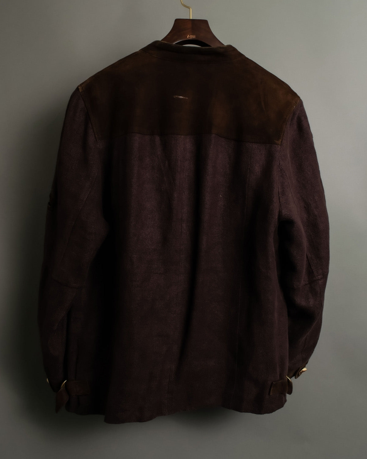 Vintage Suede Cutout Tyrolean Jacket