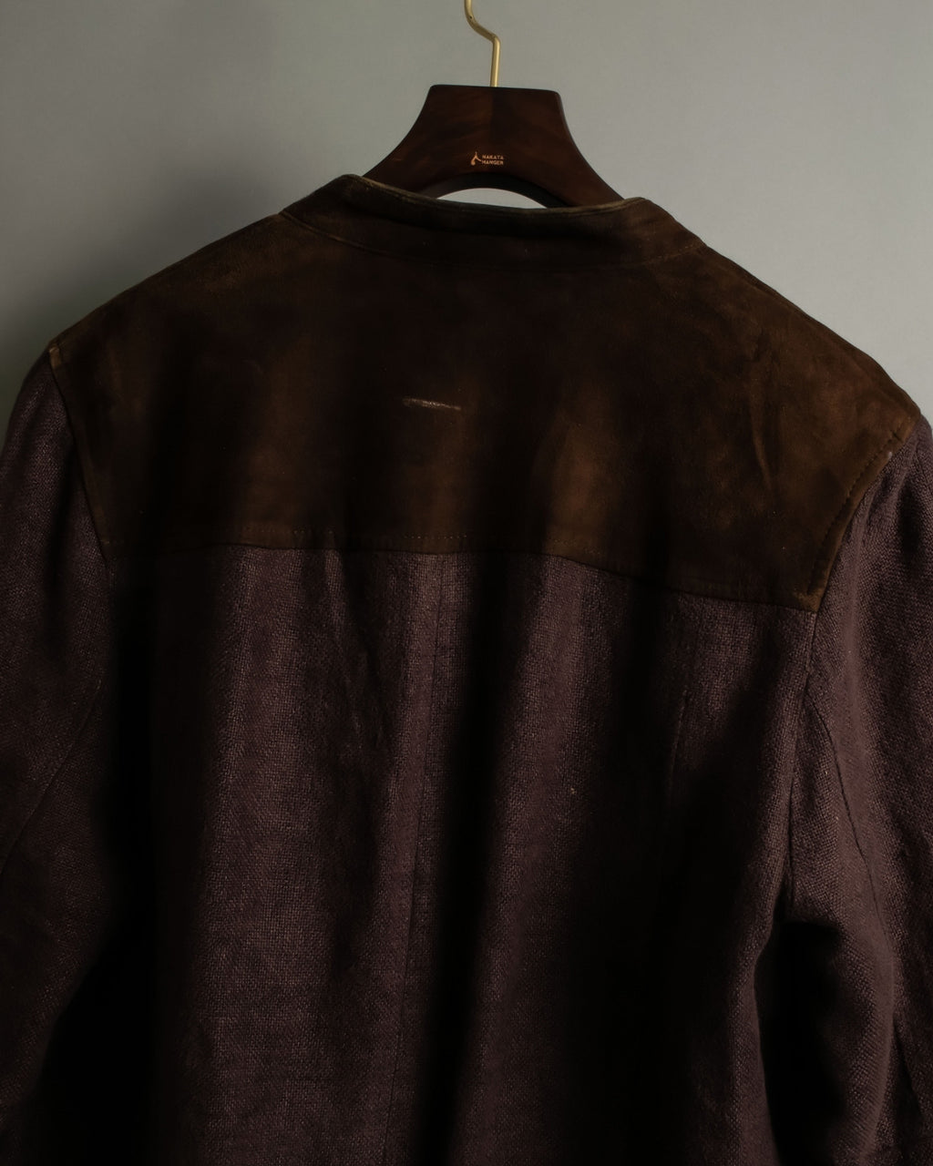 Vintage Suede Cutout Tyrolean Jacket