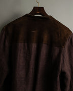 Vintage Suede Cutout Tyrolean Jacket