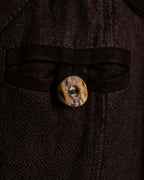 Vintage Suede Cutout Tyrolean Jacket