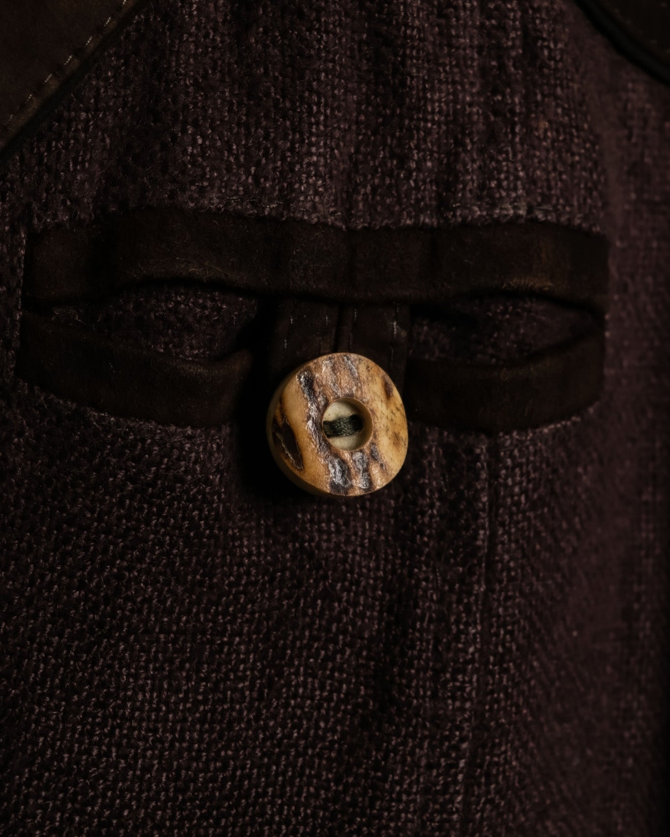 Vintage Suede Cutout Tyrolean Jacket