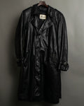 Vintage Leather Trench Coat