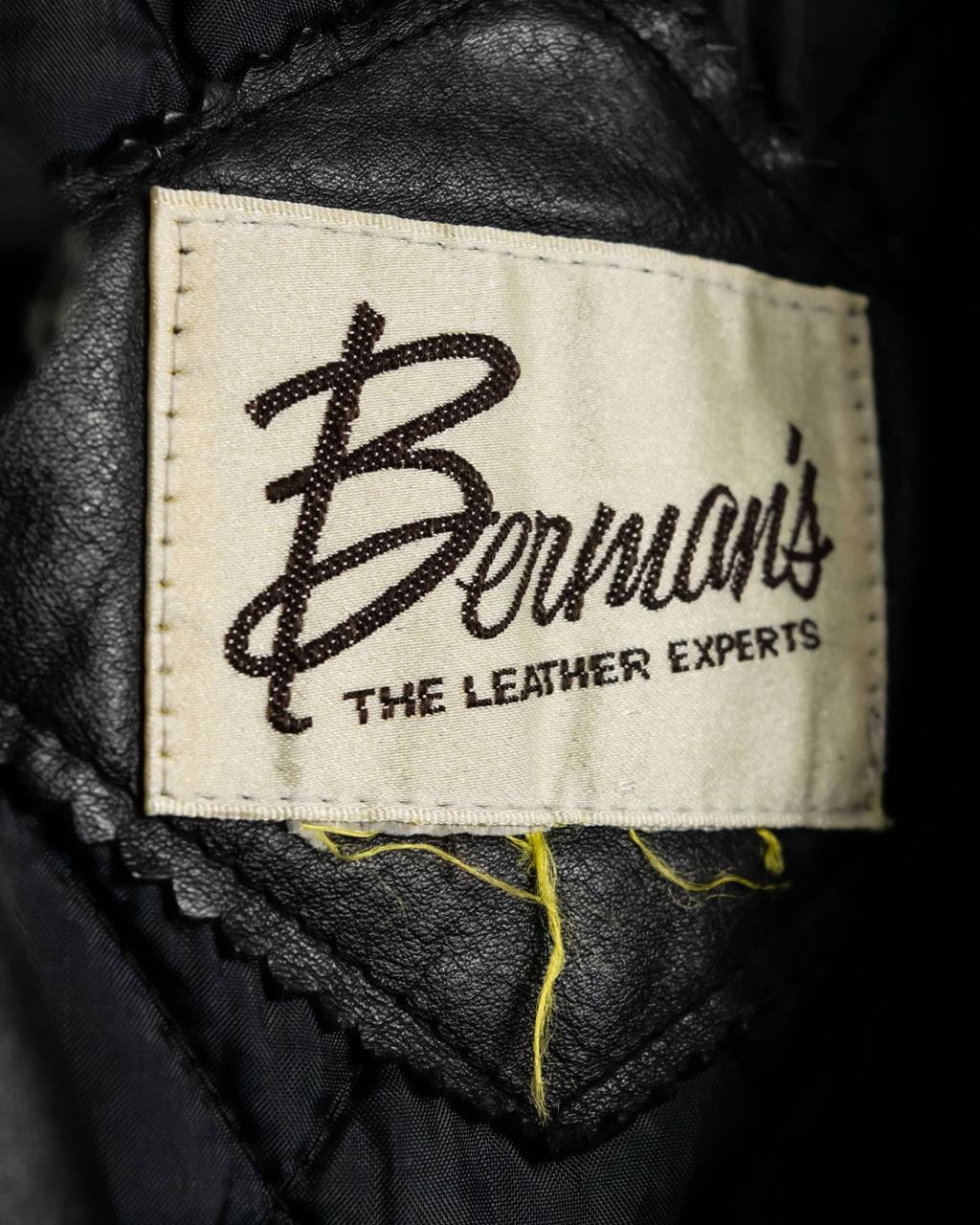 Vintage Leather Trench Coat