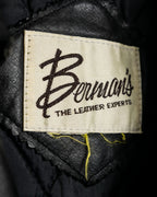 Vintage Leather Trench Coat