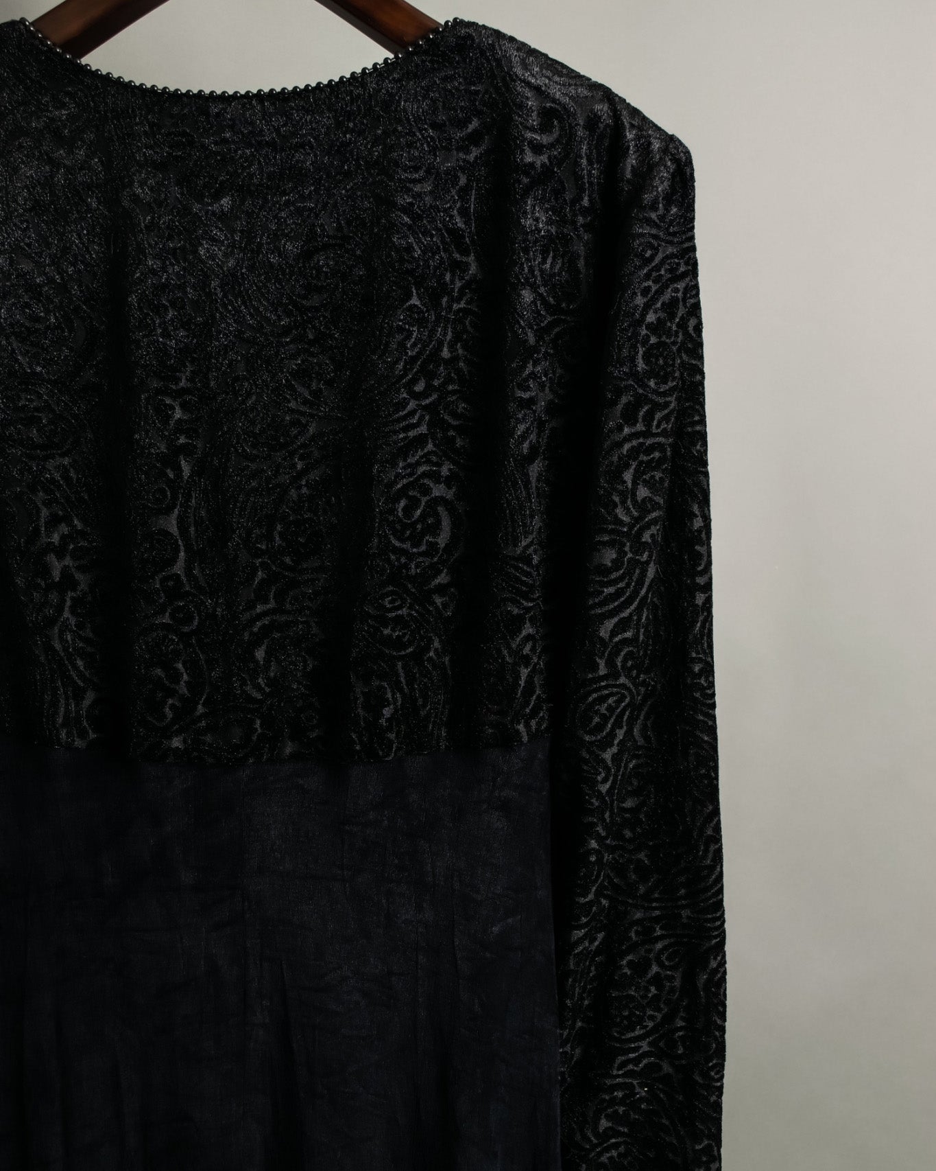 Beautiful Velor Cutout Unisex Dress